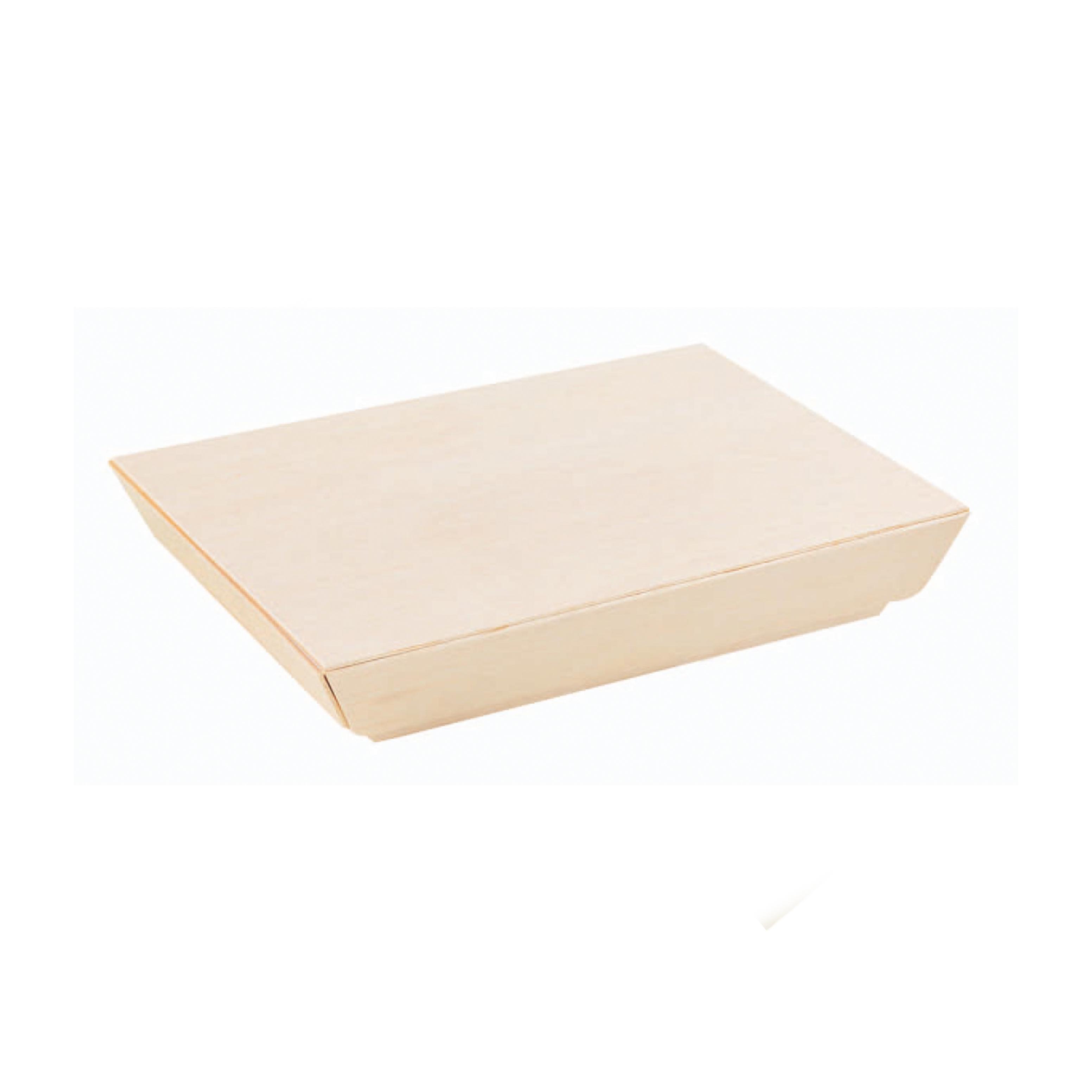 Serving Tray 5.1X7X1.1 IN Wood Rectangle Microwave Safe 100 Count/Case