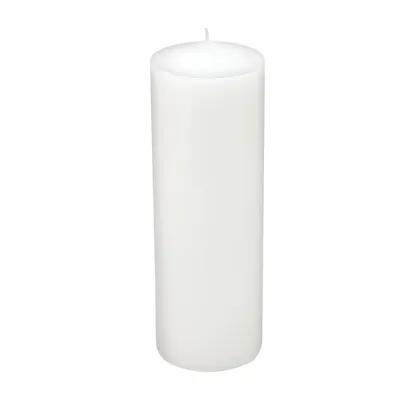 Pillar Candle 2.75X9.5 IN 160-HR White 6/Case