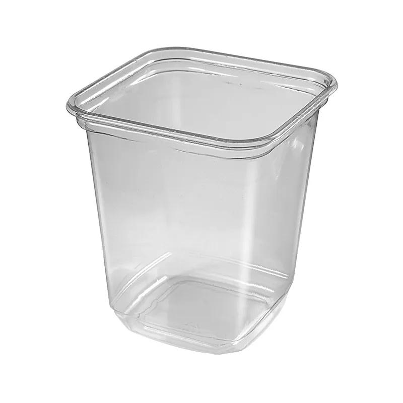 Deli Container 32 OZ PET Square 500/Case