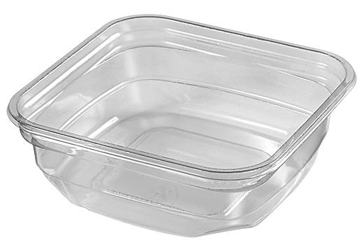 Deli Container 8 OZ PET Square 750/Case