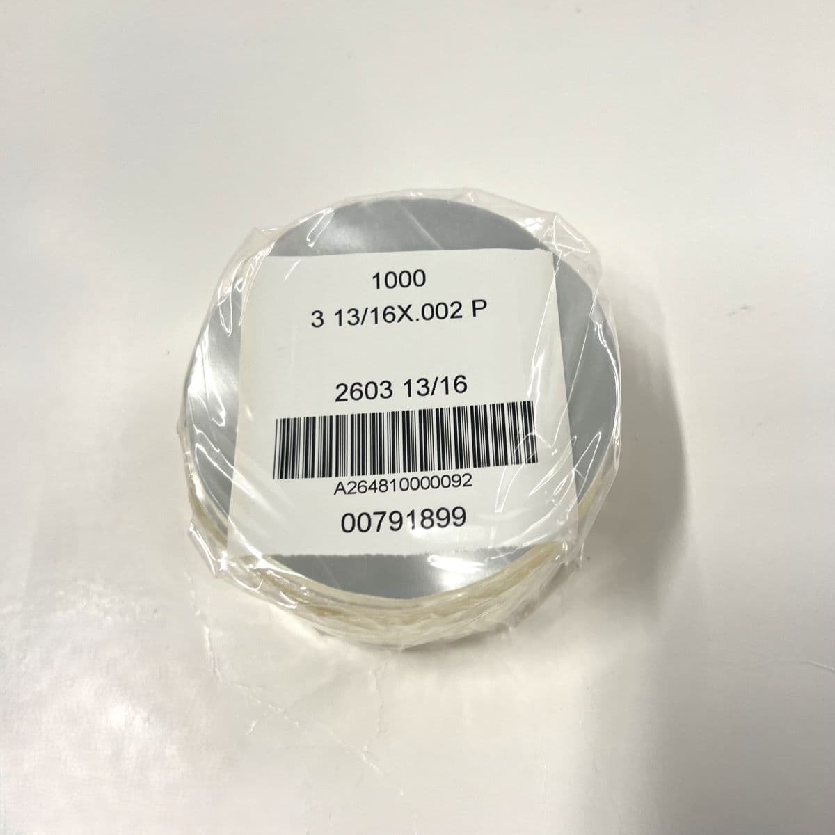 Meat Pad 3.813 IN PP Round 2MIL 1/Thousand