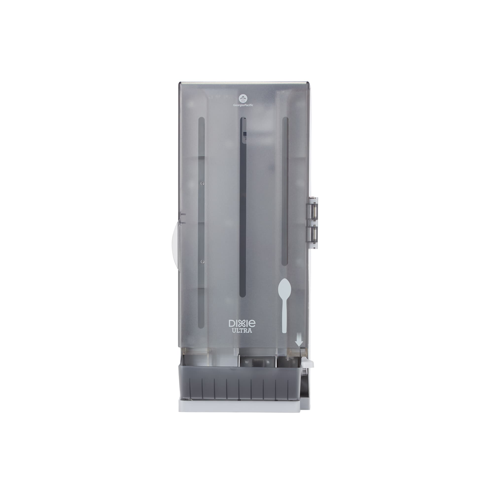 Dixie® Ultra SmartStock® Series-B Classic Combo Dispenser 8.78X10X24.75 IN Plastic Translucent Black 1/Each