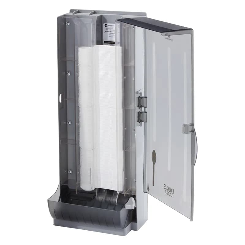 Dixie® Ultra SmartStock® Series-B Classic Combo Dispenser 8.78X10X24.75 IN Plastic Translucent Black 1/Each