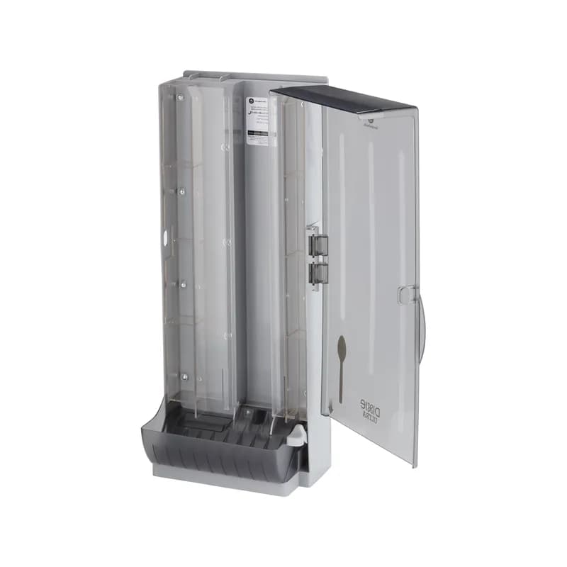 Dixie® Ultra SmartStock® Series-B Classic Combo Dispenser 8.78X10X24.75 IN Plastic Translucent Black 1/Each