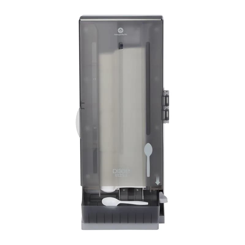 Dixie® Ultra SmartStock® Series-B Classic Combo Dispenser 8.78X10X24.75 IN Plastic Translucent Black 1/Each