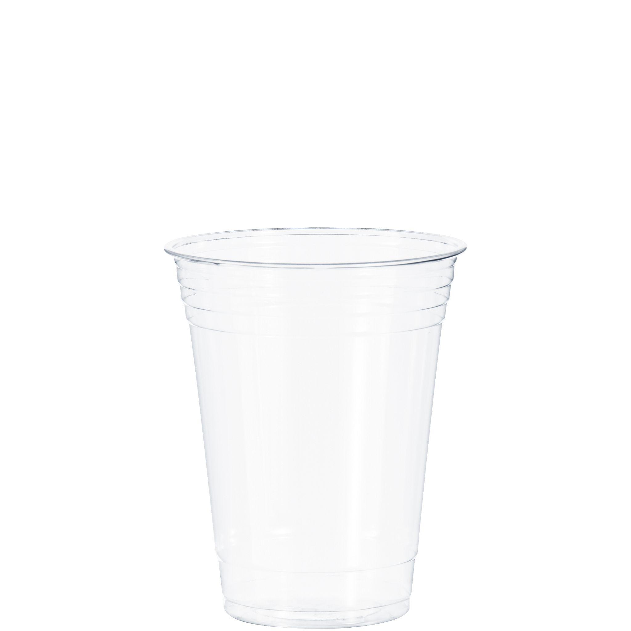 Solo® Ultra Clear™ Cold Cup 16 OZ PET Clear 50 Count/Pack 20 Packs/Case 1000 Count/Case
