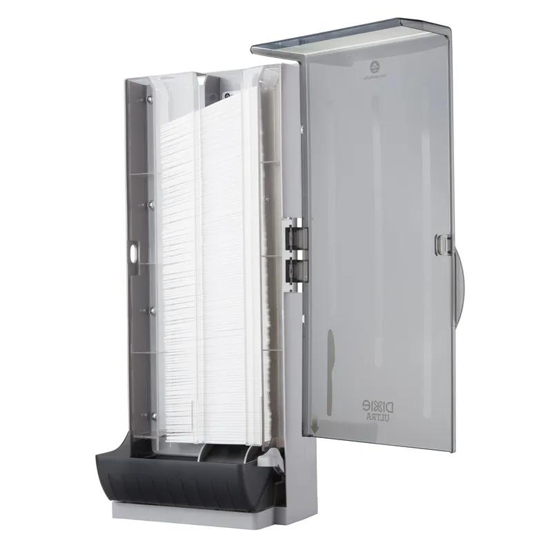 Dixie® Ultra SmartStock® Series-B Classic Knife Dispenser 8.78X10X24 IN Plastic Translucent Black 1/Each