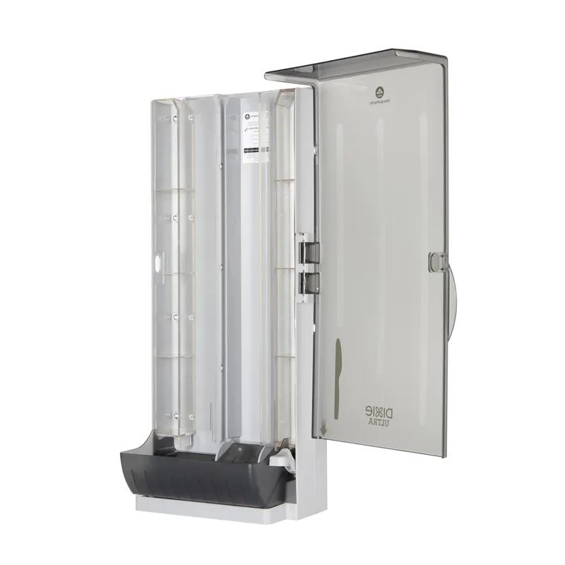 Dixie® Ultra SmartStock® Series-B Classic Knife Dispenser 8.78X10X24 IN Plastic Translucent Black 1/Each