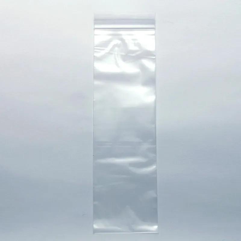 Bag 3X15 IN Low-Density Polyethylene (LDPE) 1.5MIL Clear With Open Ended Closure Flat 2000/Case