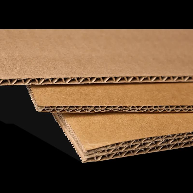 Corrugated Sheet 3X48 IN Kraft Cardboard 3000 Count/Skid