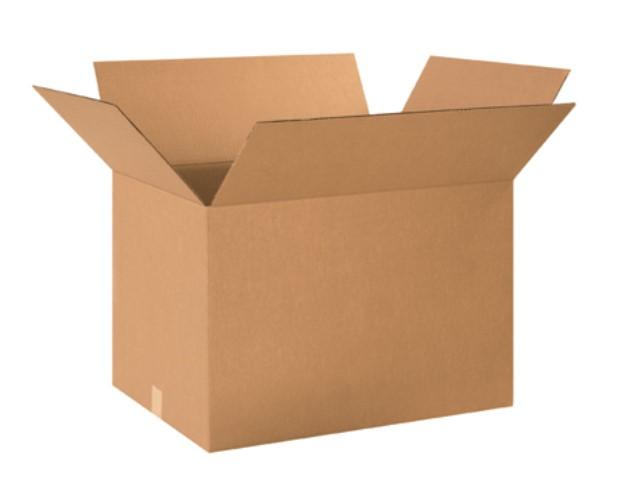 Box Regular Slotted Container (RSC) 22X18X12 IN Corrugated Cardboard 250 Count/Skid