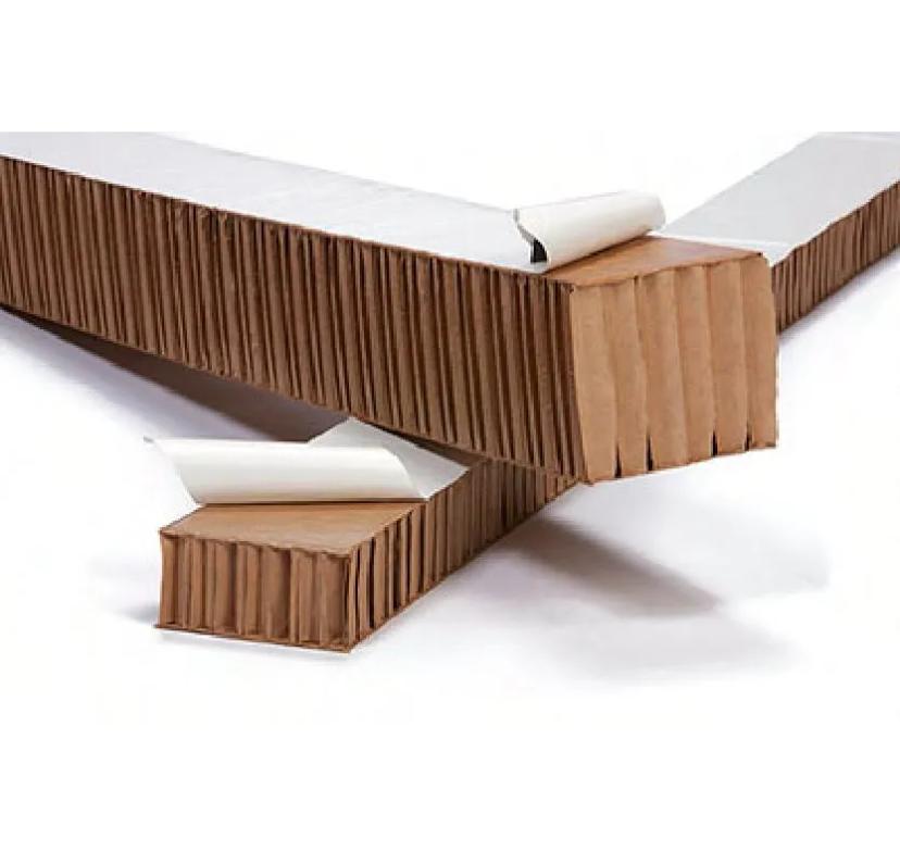 Honeycomb Pad 3X30X3X0.5 IN Corrugated Cardboard Pressure Sensitive Adhesive (PSA) 240 Count/Skid