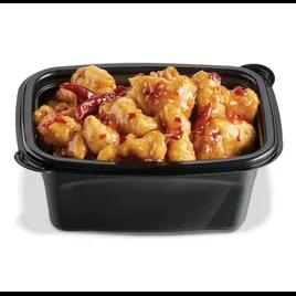 HomeFresh® Take-Out Container Base 6.06X4.5X2.42 IN PP Black Rectangle 400/Case