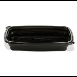 HomeFresh® Take-Out Container Base 9.51X6.33X1.58 IN PP Black Rectangle 200/Case