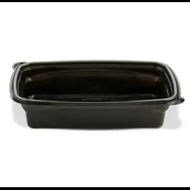 HomeFresh® Take-Out Container Base 9.51X6.33X2.03 IN PP Black Rectangle 200/Case