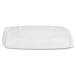 HomeFresh® Lid Dome 9.08X5.9X0.96 IN 1 Compartment PP Clear Rectangle For Container Unhinged 200/Case