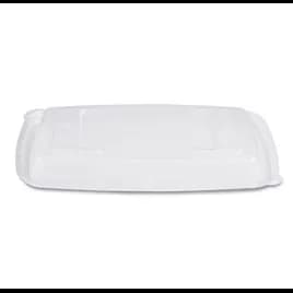 HomeFresh® Lid Dome 9.08X5.9X0.96 IN 1 Compartment PP Clear Rectangle For Container Unhinged 200/Case