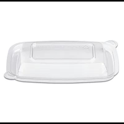 HomeFresh® Lid Small (SM) 5.59X4.09X0.77 IN PET Clear Rectangle For Entree Not Vented 400/Case