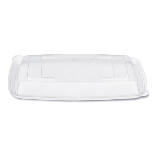 HomeFresh® Lid Large (LG) 9.08X5.9X0.96 IN PET Clear For Container Unhinged 200/Case