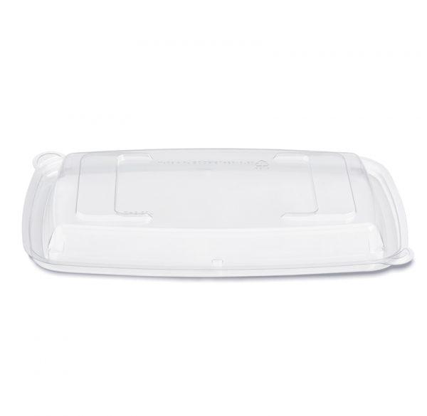 Lid Large (LG) 9.08X5.9X0.96 IN PET Clear For Container Unhinged 200/Case