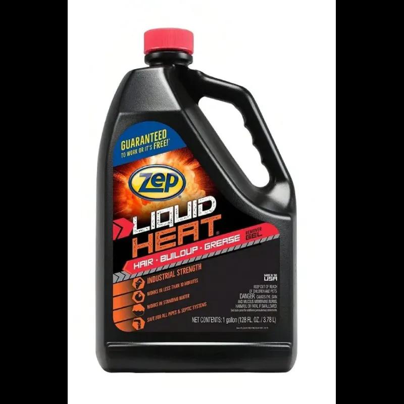 Liquid Heat Buildup Remover Degreaser Drain Cleaner 1 GAL Gel Industrial Grade 4/Case