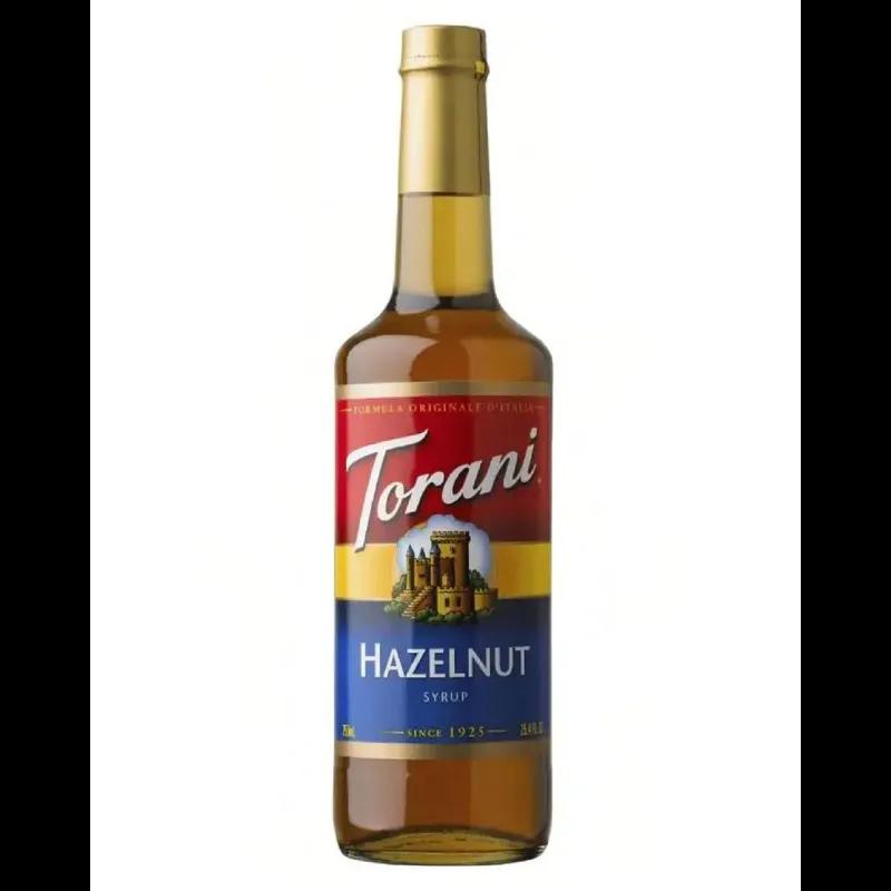 Classic Hazelnut Syrup 750 mL PET Bottle 4/Case