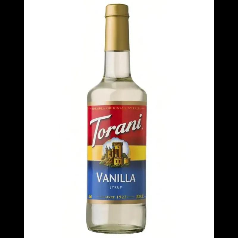 Vanilla Syrup 750 mL PET Bottle 4/Case