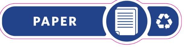 Metal Direct Thermal Label Blue White Vinyl Adhesive 1 Mil Gloss Laminate Top Coat Split Label Backing 1/Each