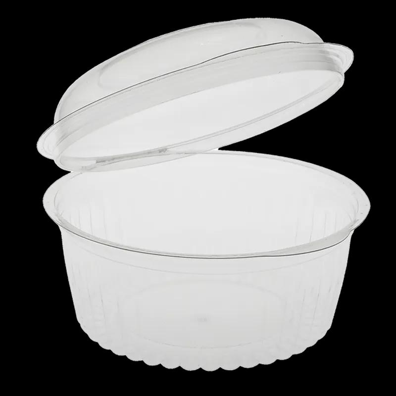 Sho-Bowl Bowl Hinged With Dome Lid 32 OZ PET Clear Round 150/Case