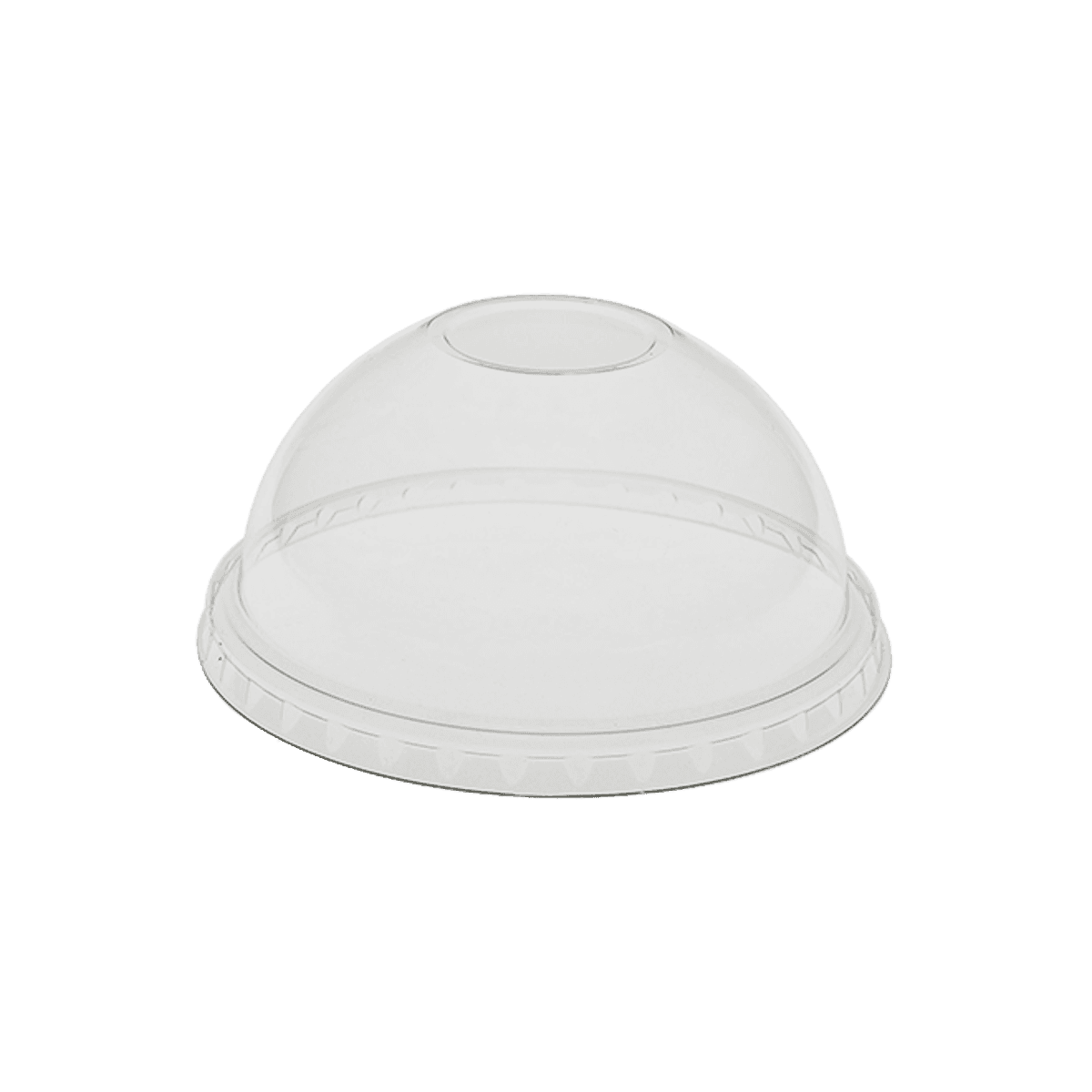 Lid Dome RPET Clear For 12-16-24 OZ B-Size Cup No Hole 900/Case