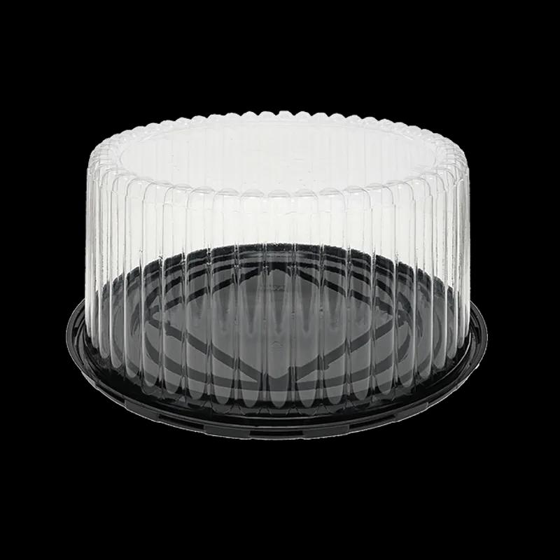 Cake Container & Lid Combo With Dome Lid 9X5 IN Clear Deep Double-Layer 50/Case