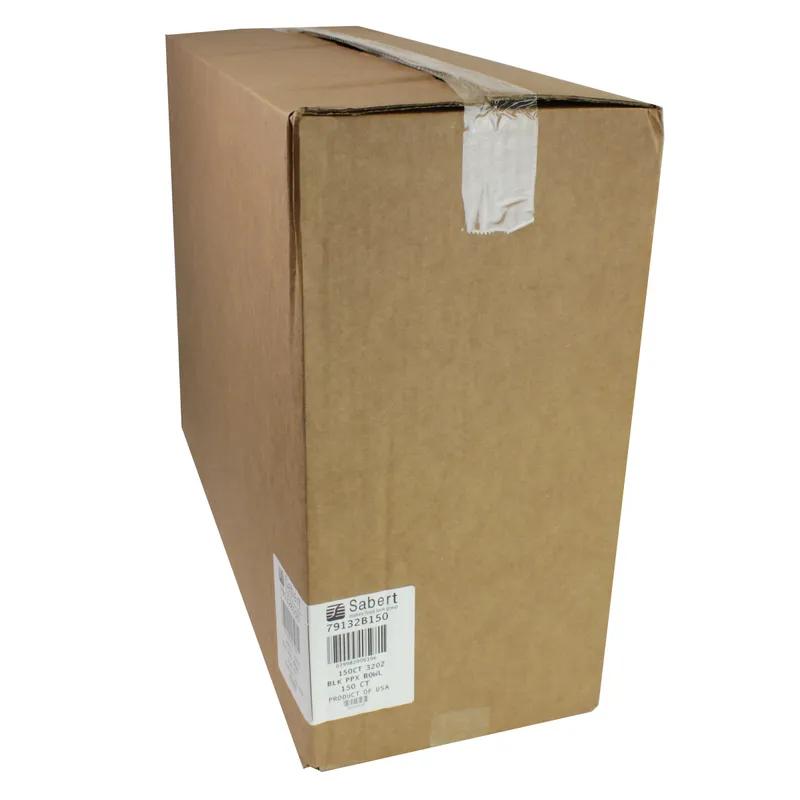 Take-Out Container Base 9X1.63 IN PP Black Round 150/Case