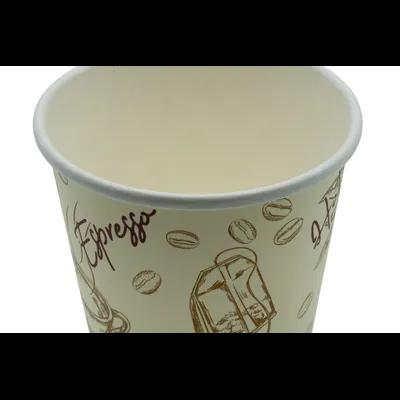 Victoria Bay Hot Cup Squat 10 OZ Paper Serenity 1000/Case