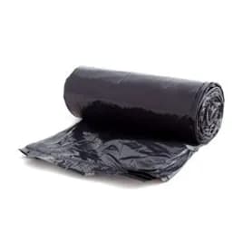 Victoria Bay Can Liner 38X63 IN 55 GAL Black 2.7MIL 10 Count/Pack 5 Rolls/Case
