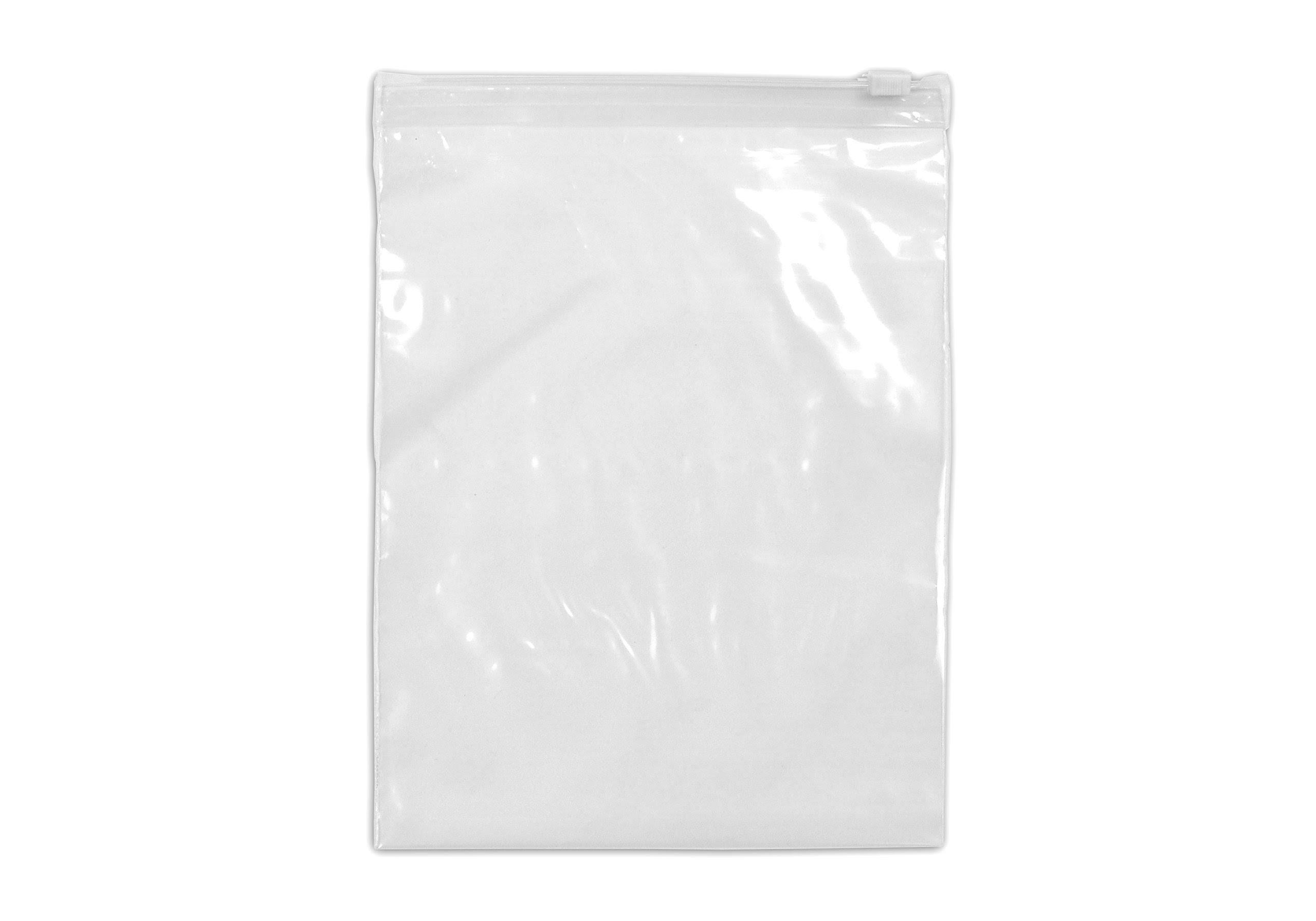 Poly Bag 18X24 IN LDPE 1.7MIL With Slide Seal Closure Vented Poly-Lined 600 Count/Case 30 Cases/Pallet