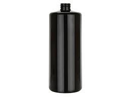 Lotion Bottle 32 OZ Black Plastic 1/Each
