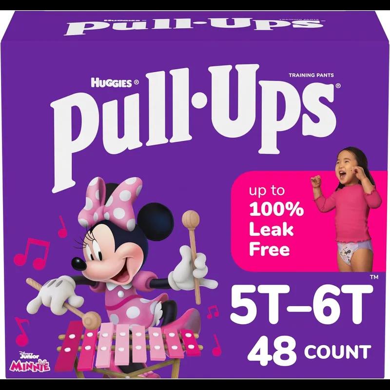 Huggies® Pull-Ups® Girls Training Pants 5T-6T 46-60 LB Cloth 48/Case