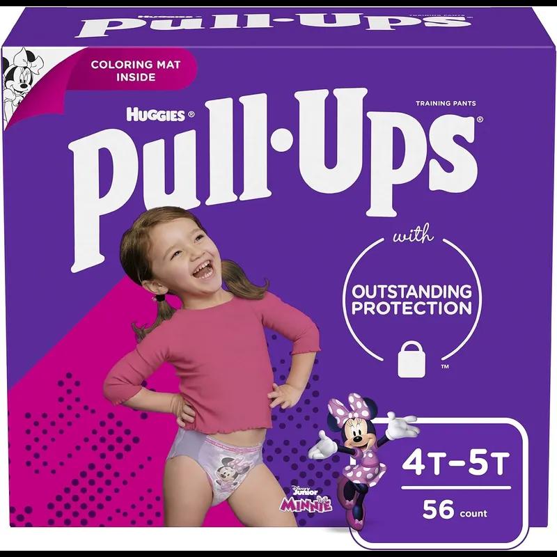 Huggies® Pull-Ups® Girls Training Pants 4T-5T Cloth 56/Case