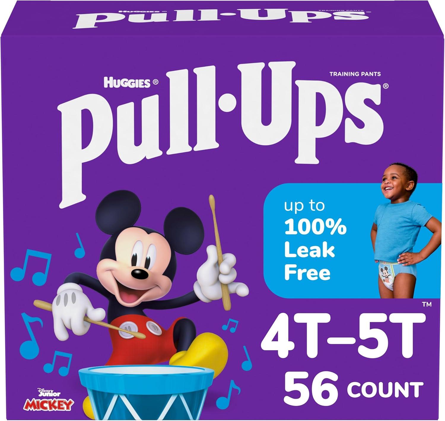 Huggies® Pull-Ups® Boys Training Pants 4T-5T Cloth 56/Case