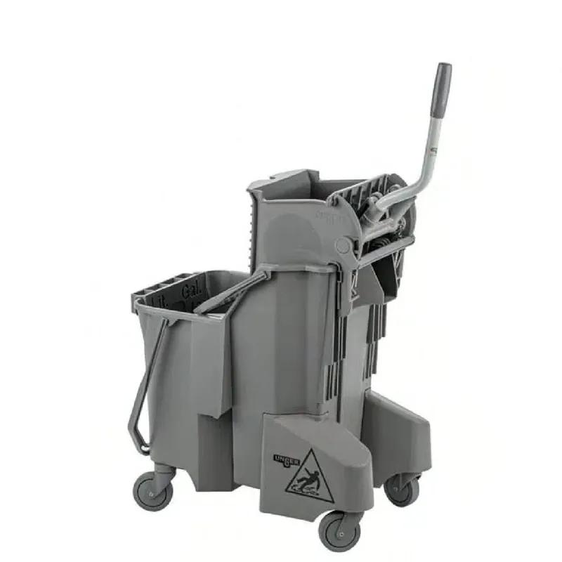 Mop Bucket 4 GAL 15 L Plastic Gray Dual Combo 1/Each