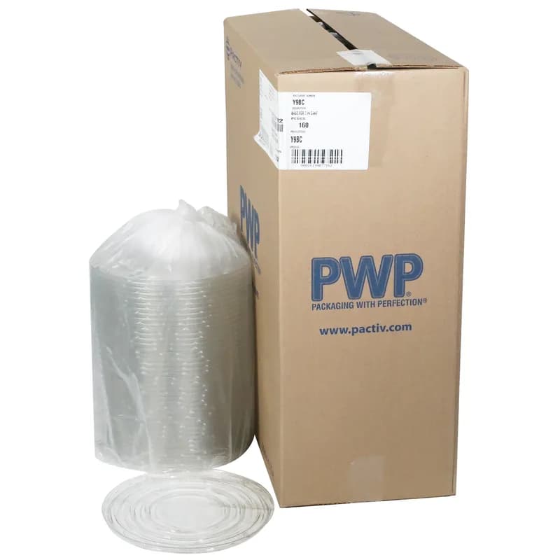 Cake Base 9.17X0.4 IN PET Clear 160/Case