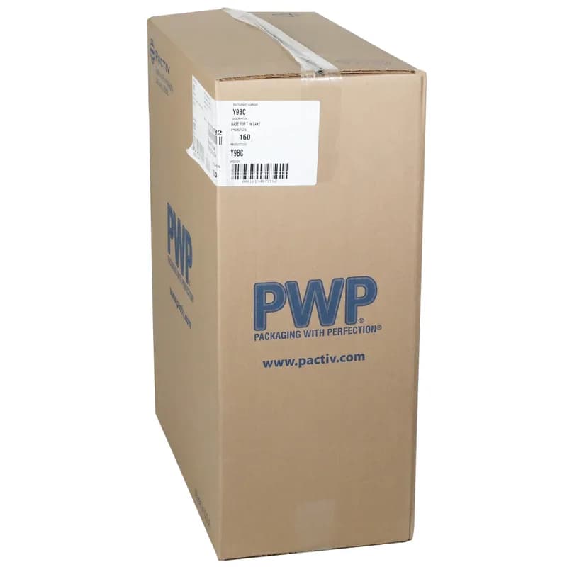 Cake Base 9.17X0.4 IN PET Clear 160/Case