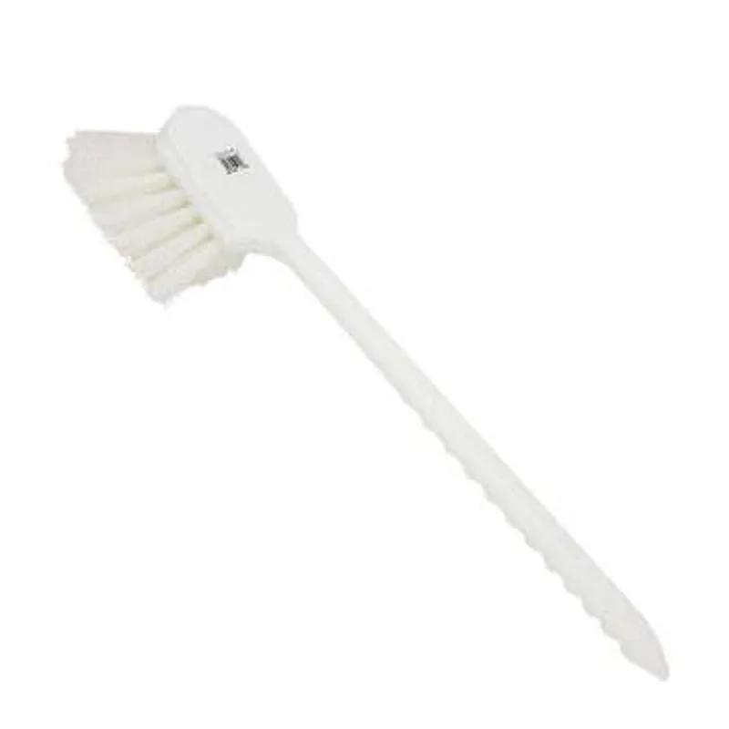 Utility Brush Scrub Brush Polypropylene (PP) Resin White Long Handle With 20IN Handle 1/Each