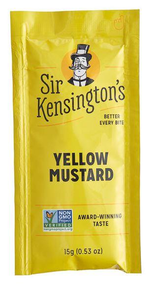 Sir Kensington Yellow Mustard 15 G 600/Case