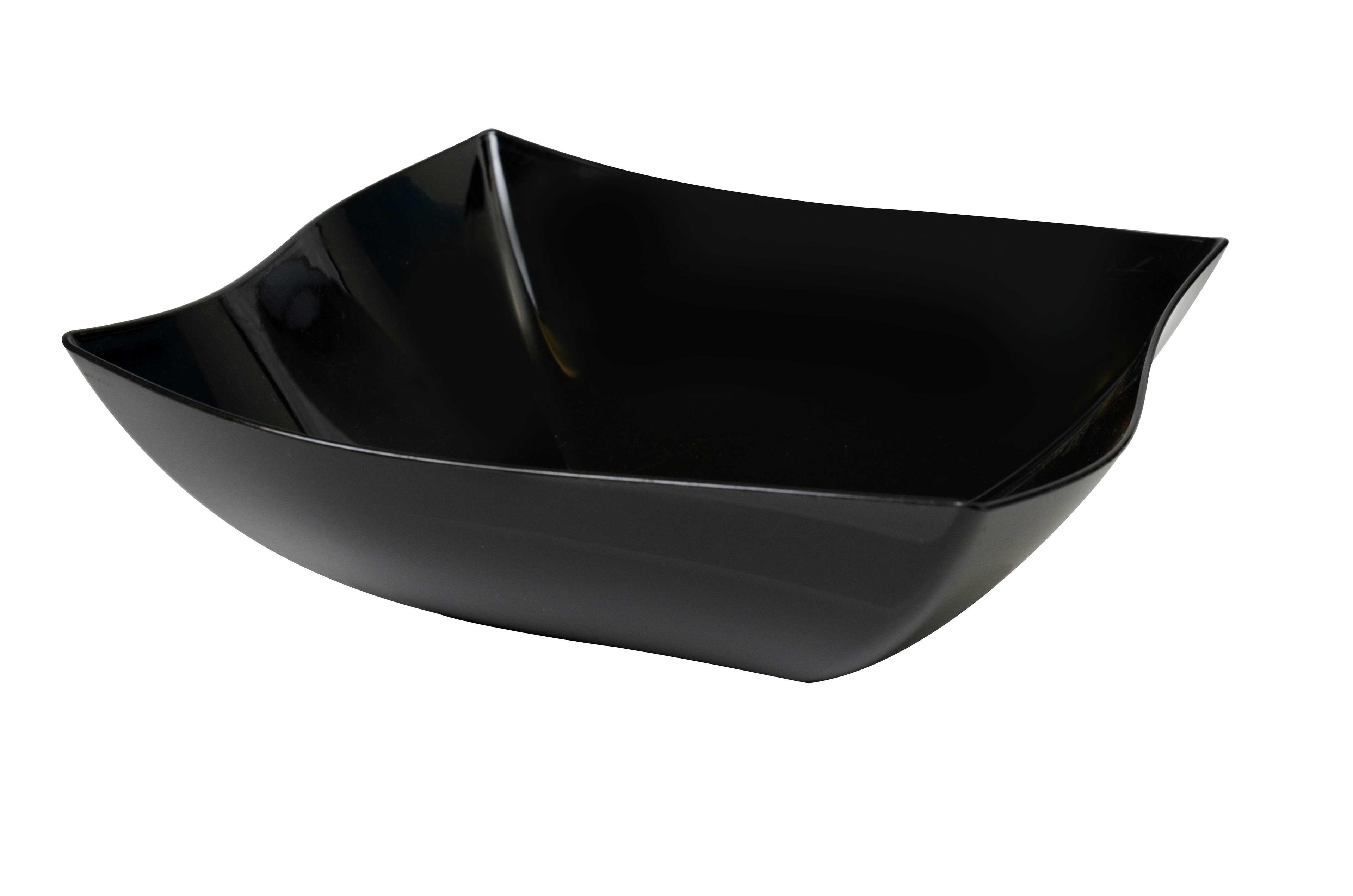 Wavetrends Salad Bowl 128 OZ PS Black 25/Case