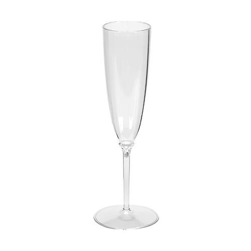 Polar Pak® Classicware® Champagne Flute 5 FLOZ PS Clear Fluted 100/Case
