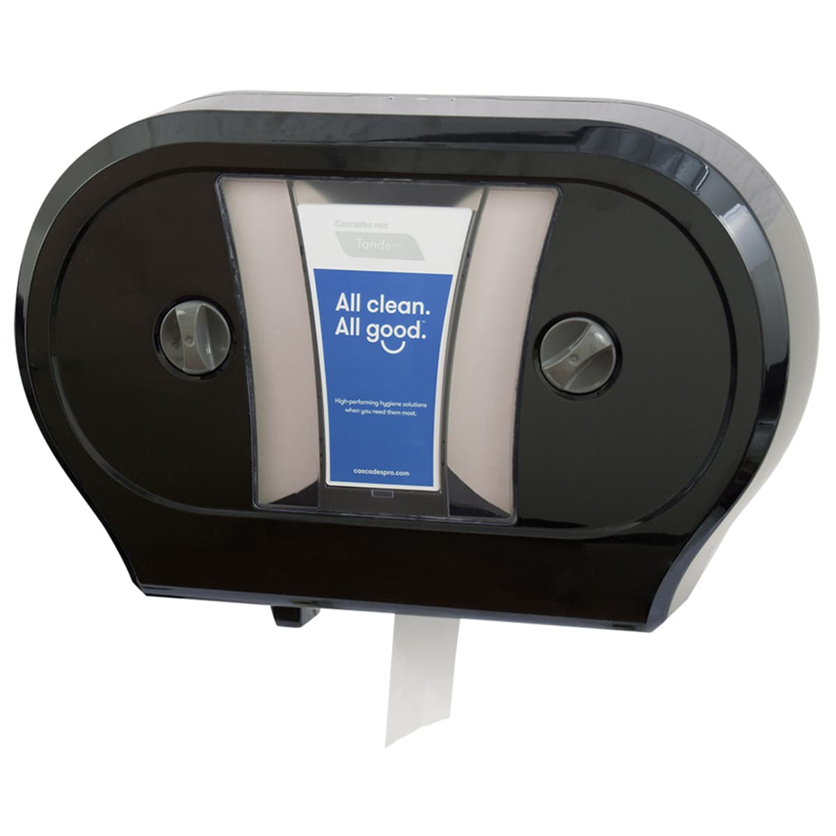 Tandem® Toilet Paper Dispenser Black 1/Each