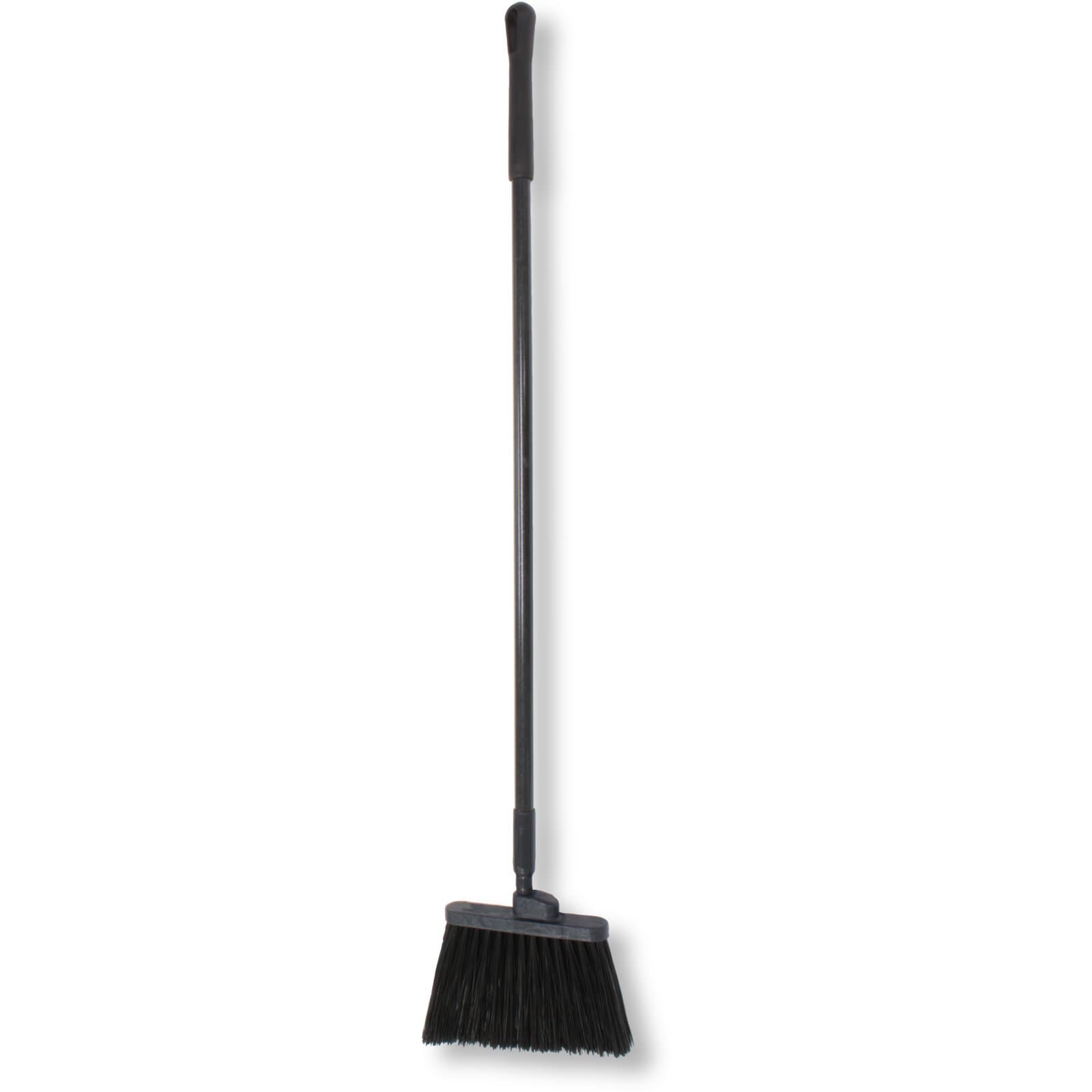 Sparta® Broom & Handle 56X12X2 IN Black PP Angled Duo-Sweep Unflagged 1/Each