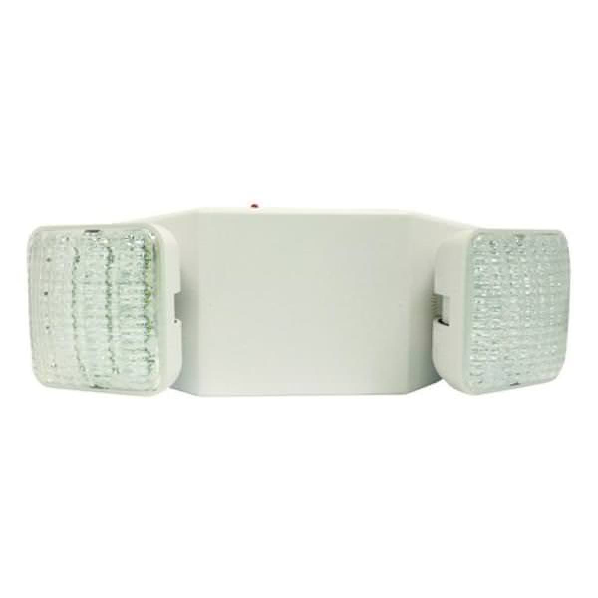 Emergency Light Plastic 2 Head 6/Each