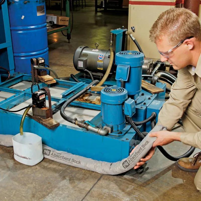 PIG® Absorbent Sock 3X42 IN 64 OZ Gray Corn Polypropylene (PP) Original 40/Box